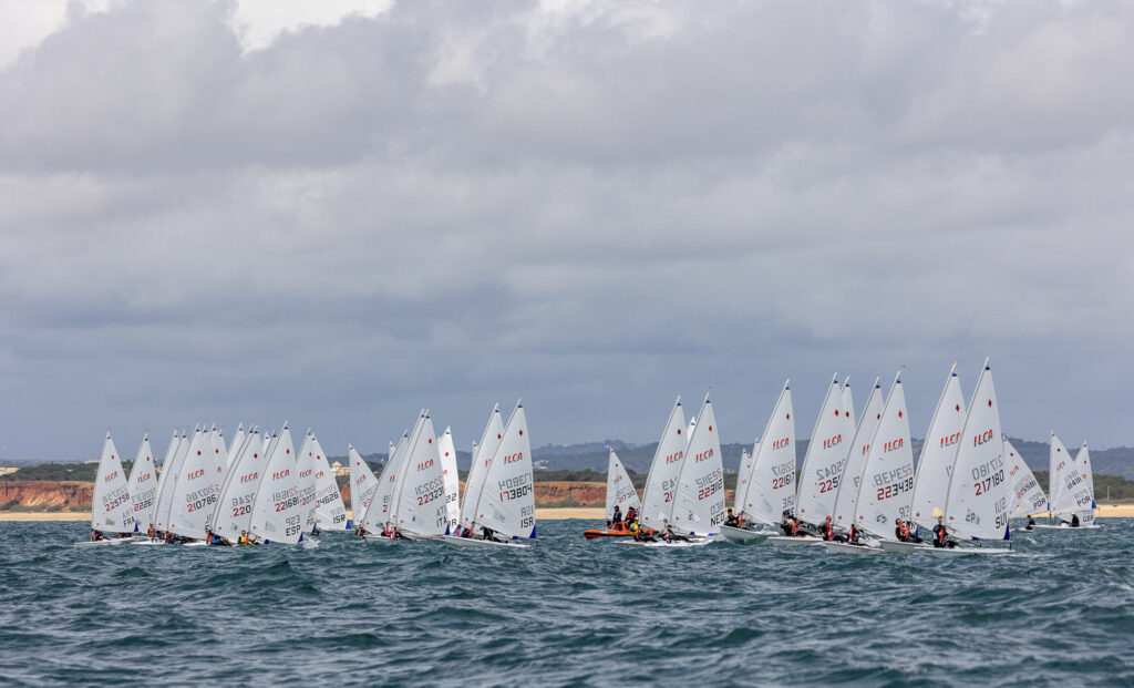 La ténacité à l’épreuve 4 ILCA 6 – Championnat d’Europe Jeune – Vilamoura