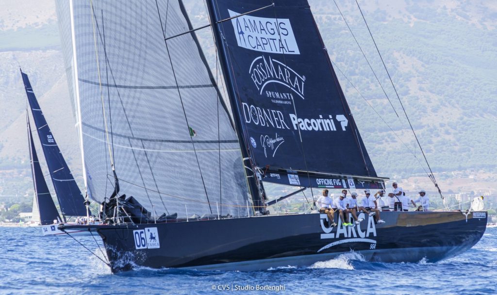 Echappée du peloton de tête 2 Palermo-Montecarlo