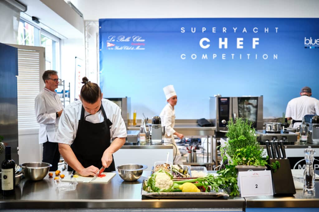 Super yacht chef