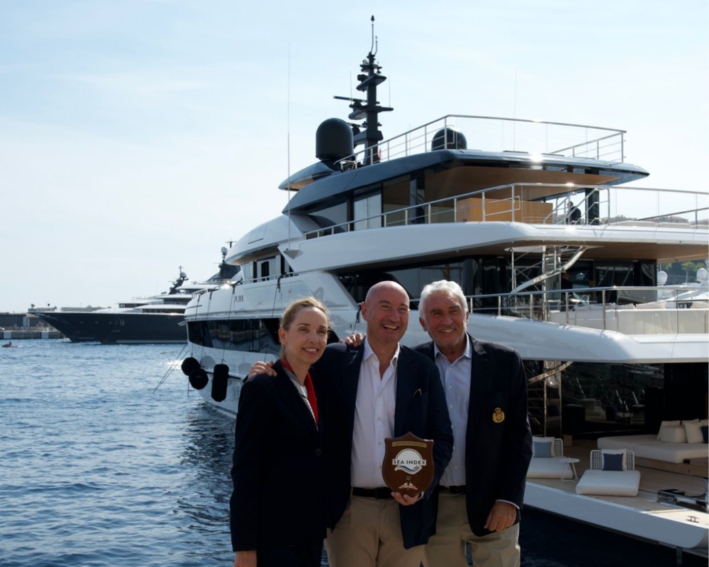 50Steel Almax de Sanlorenzo : certifié SEA Index® 1 explorer dock SEA Index