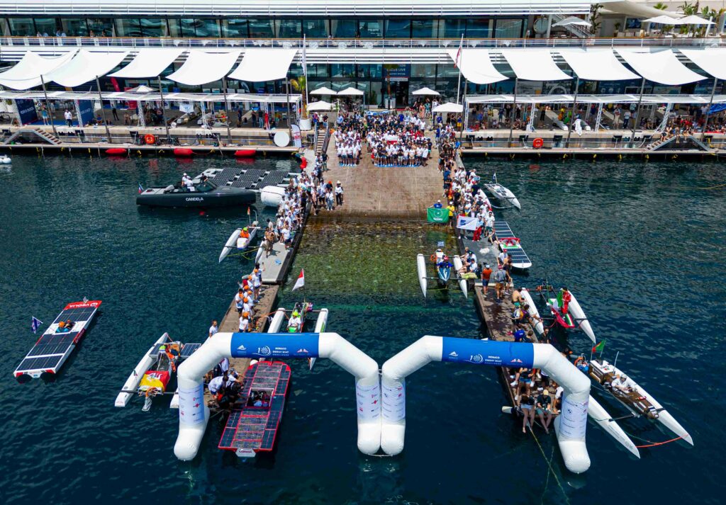 NatPower H complète le ravitaillement en hydrogène de trois bateaux participant au Monaco Energy Boat Challenge 2024 5 Monaco Energy Boat Challenge course