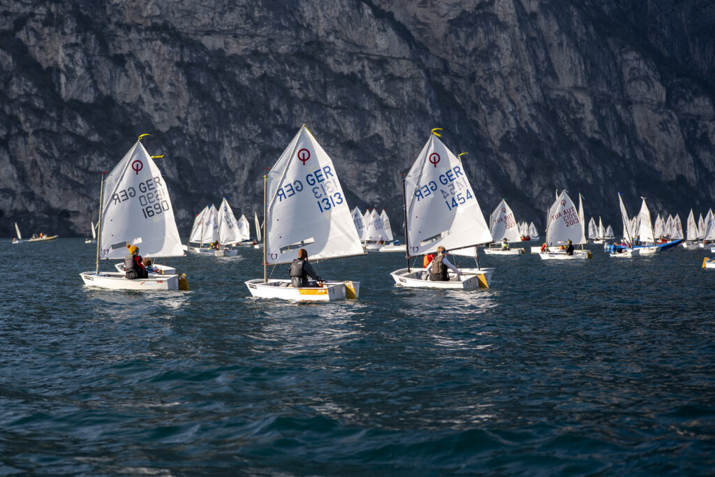 Wind in the sails for YCM 5 optimist