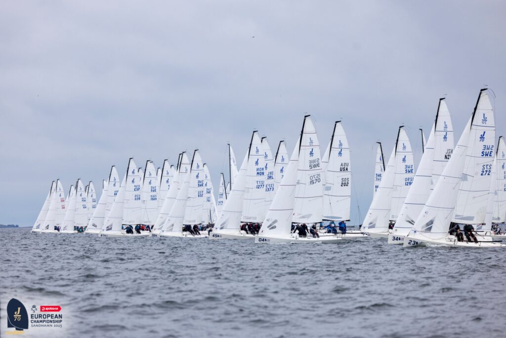 Pierrik Devic (Fraser Yachts) sous les couleurs du Yacht Club de Monaco 10 european championship j70