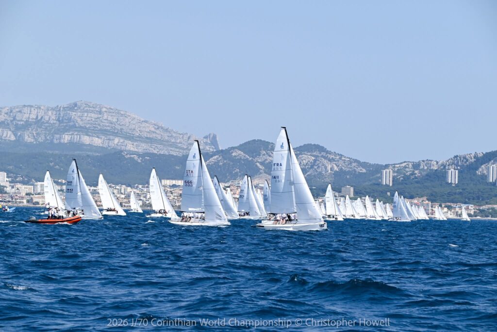 Les membres du Y.C.M. se distinguent au Mondial J/70 Corinthien de Marseille 4 J/70 - Corinthian World Championship – Marseille