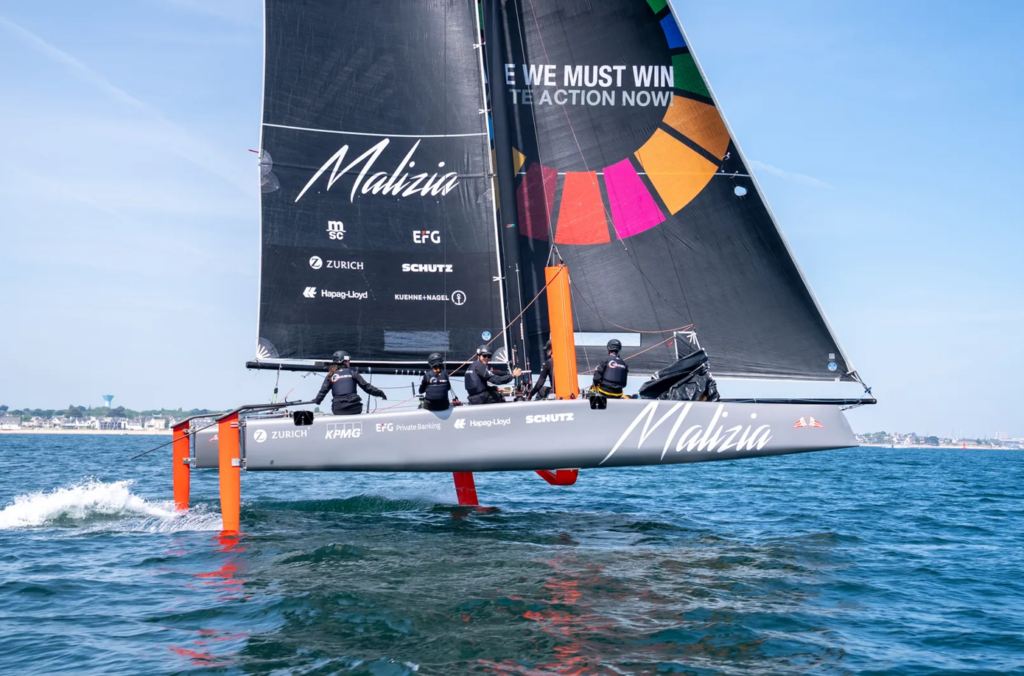Malizia et Boris Herrmann retrouvent la compétition au Tour de Belle-Île 10 malizia