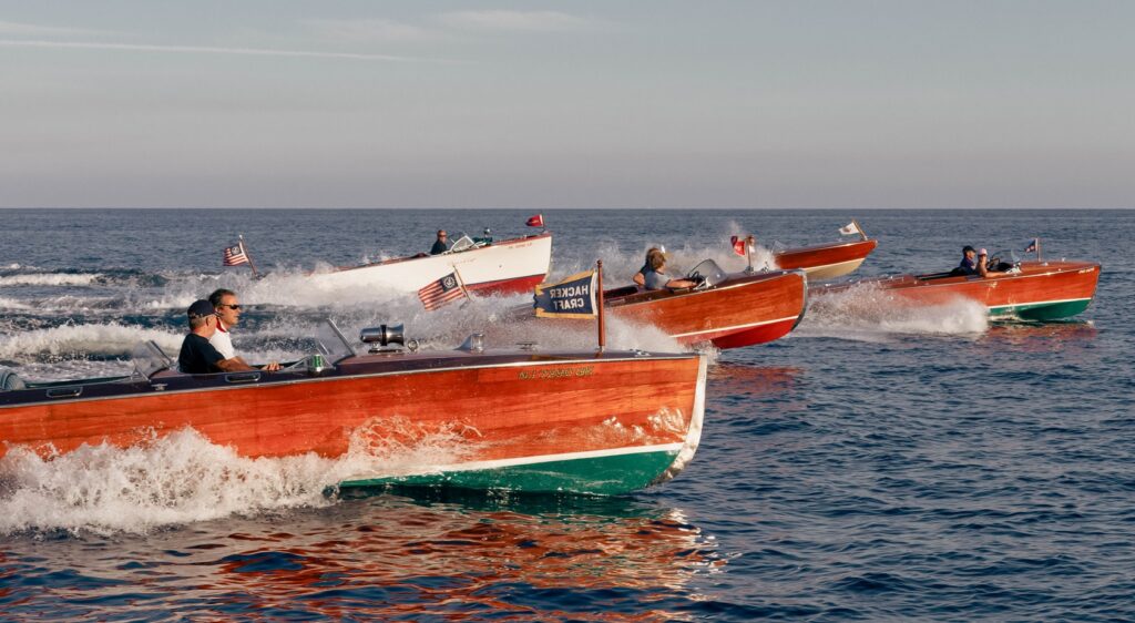 Coup d’envoi de la 17e Monaco Classic Week 4 canots monaco classic week