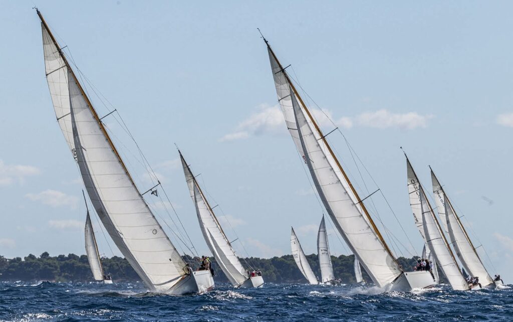 Les membres du Y.C.M. en tête d’affiche 9 24/09/2025, Cannes (FRA), Régates Royales 2025, Race Day 3
