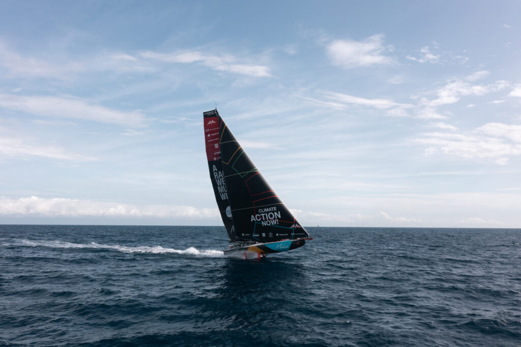 Malizia-Seaexplorer décroche le podium sur la dernière étape 3 Team Malizia, skippered by Boris Herrmann, finish in 3rd place of Leg 5 during The Ocean Race Europe 2025 in Boka Bay, Montenegro on September 15, 2025. (Photo by Lloyd Images / The Ocean Race Europe 2025)
