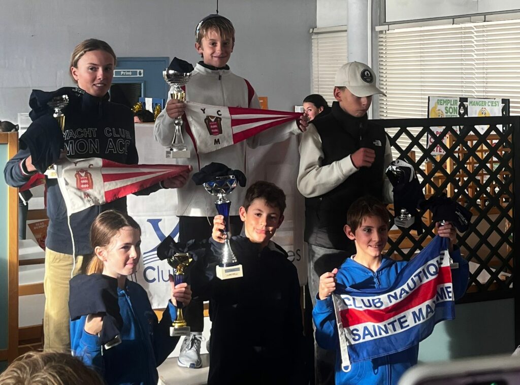 Résultats Optimist du Yacht Club de Monaco : un doublé monégasque aux Sablettes 5 Optimist – Championnat de Ligue – Les Sablettes