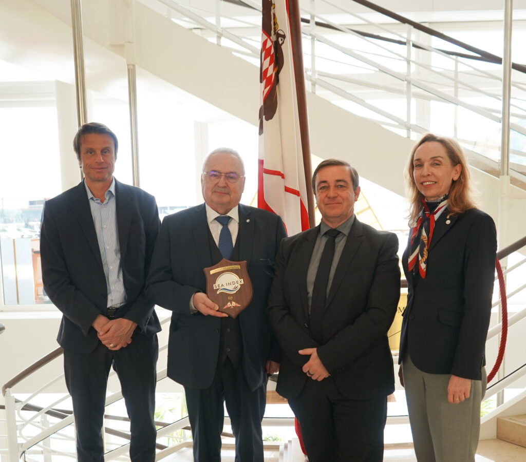 SEA Index et la CCI remise emblème au Yacht Club de Monaco